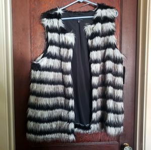 Furry vest